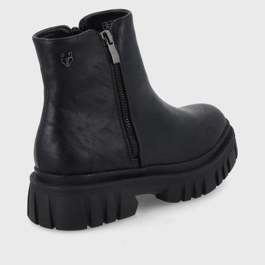 BOTÍN MUJER NEGRO 35922 CASUAL - 6