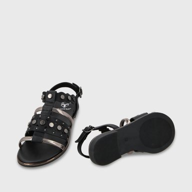 BOTÍN MUJER NEGRO 35922 CASUAL - 8