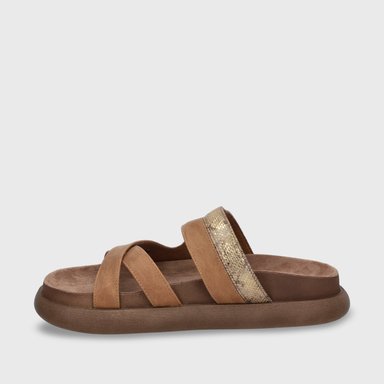 SANDALIA PLANO MUJER GOTTA CAFÉ 53700 - 5