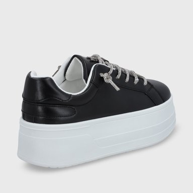 ZAPATILLA PLATAFORMA NEGRA MUJER 48121 - 5