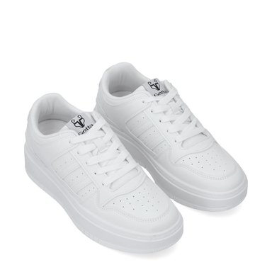 ZAPATILLA PLATAFORMA BLANCA MUJER 58030 - 3