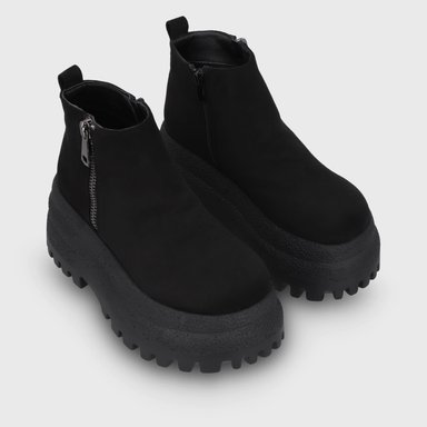 BOTIN PLATAFORMA NEGRO MUJER 55293 - 3