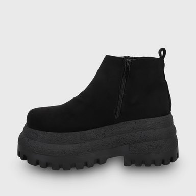 BOTIN PLATAFORMA NEGRO MUJER 55293 - 4