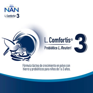 LECHE NAN 3 L COMFORTIS TARRO 800G FÓRMULA INFANTIL - 7