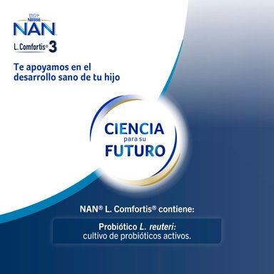 LECHE NAN 3 L COMFORTIS TARRO 800G FÓRMULA INFANTIL - 9