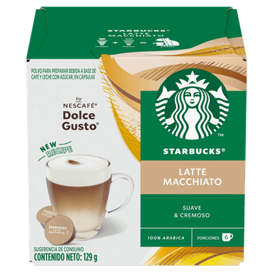 CAFETERA GENIO S PLUS + CÁPSULAS DE CAFÉ STARBUCKS LATTE MACCHIATO X3 CAJAS - 4