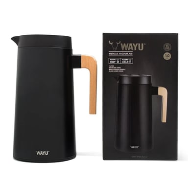 JARRA METÁLICA 1 LITRO ACERO INOXIDABLE WAYU - 1