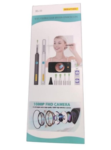 KIT DE LIMPIEZA DE OÍDOS OEM CON CÁMARA OTOSCOPIO 1080P - 1