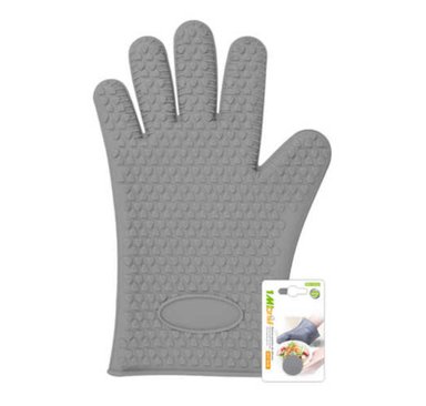 GUANTES DE COCINA SILICON TEXTURIZADOS ANTIDESLIZANTES RESISTENTES AL CALOR - 1