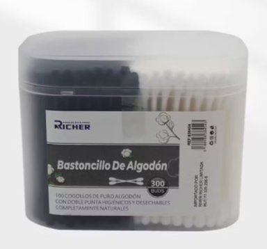 COTONES BASTONCILLOS DE ALGODÓN 300 PIEZAS - 1