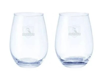 SET 2 VASOS U DE CHILE - 2