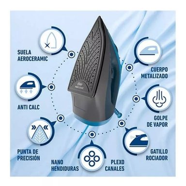PLANCHA DE VAPOR OSTER® CON BASE DE CERÁMICA GCSTBS6052 - 2