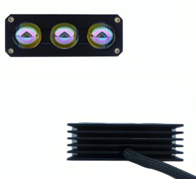 SET 2 NEBLINERO LED 3 LED PROFESIONAL DÚO COLOR BLANCO-AMBAR - 3