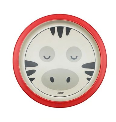 PLATO BAMBOO KIDO 21CMS DISEÑO - BLANCO - 1
