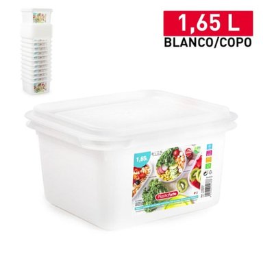 FIAMBRERA FROST NO. 2 CUADRADO 1.65 L BLANCO - 2
