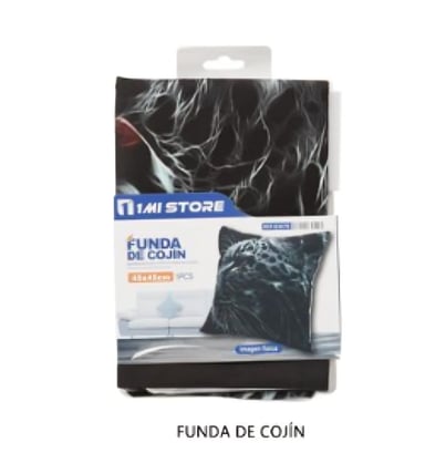 FUNDA DE COJÍN DISEÑOS 45X45 CM - 1