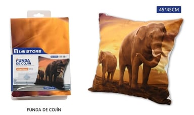 FUNDA DE COJÍN DISEÑOS 45X45 CM - 2