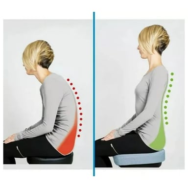COJIN SOPORTE LUMBAR BAMBOO - GRIS - 2