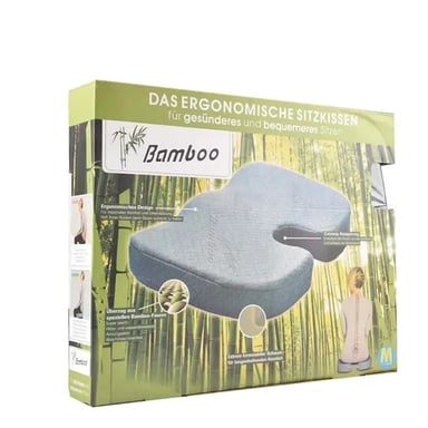 COJIN SOPORTE LUMBAR BAMBOO - GRIS - 3