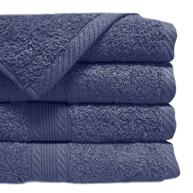 TOALLA DE BAÑO 70×140 CM / AZUL PIEDRA – LOURDES - 1