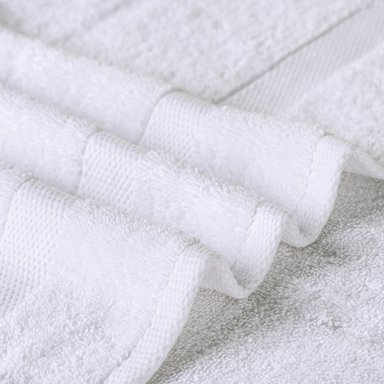 TOALLA DE MANO 500 GRS 45×90 CM / BLANCO – LOURDES - 3