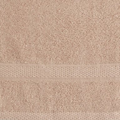 TOALLA DE BAÑO 70×140 CM / BEIGE – LOURDES - 1