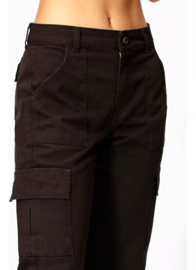 JEANS UNISEX DIRTY JEANS NEGRO CARGO JE3268N - 3