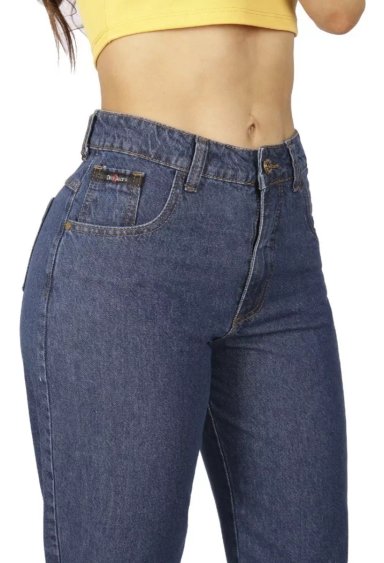 JEANS MOM NEGRO DIRTY JEANS JE2410A - 3
