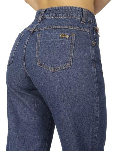 JEANS MOM NEGRO DIRTY JEANS JE2410A - 4
