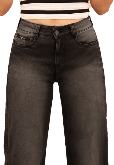 JEANS RECTO NEGRO MUJER JE3905N - 3