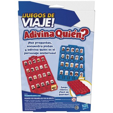 JUEGO DE MESA HASBRO GAMING ADIVINA QUIÉN? GRAB AND GO - 4