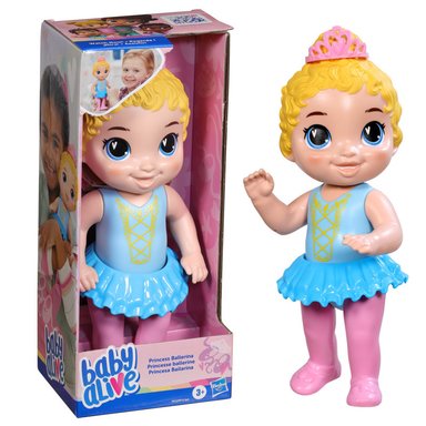 MUÑECA BABY ALIVE PRINCESA BAILARINA CABELLO RUBIO - 3