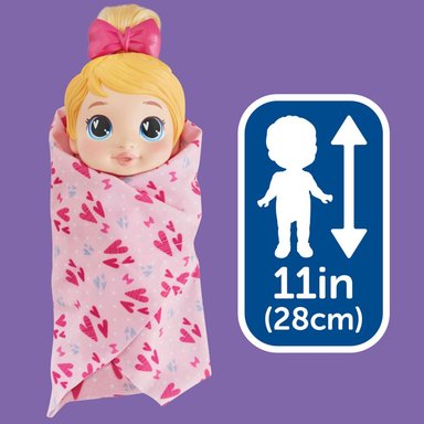 MUÑECA BABY ALIVE BURBUJAS RELAJANTES HARPER HUGS CABELLO RUBIO - 6