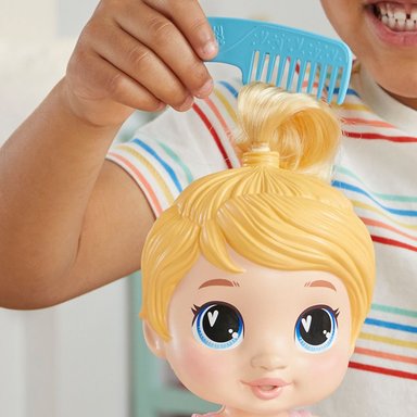 MUÑECA BABY ALIVE BURBUJAS RELAJANTES HARPER HUGS CABELLO RUBIO - 9