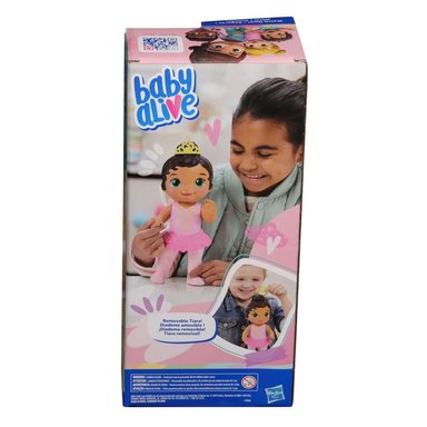 MUÑECA BABY ALIVE PRINCESA BAILARINA CABELLO CASTAÑO - 4