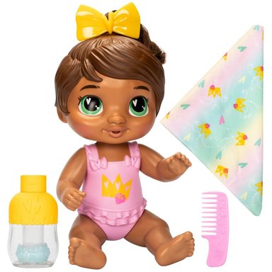 MUÑECA BABY ALIVE BURBUJAS RELAJANTES SOPHIA SPARKLE CABELLO CASTAÑO - 1