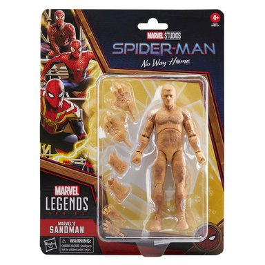 FIGURA DE ACCIÓN MARVEL SPIDERMAN LEGENDS SERIES SANDMAN - 2