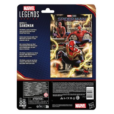 FIGURA DE ACCIÓN MARVEL SPIDERMAN LEGENDS SERIES SANDMAN - 3