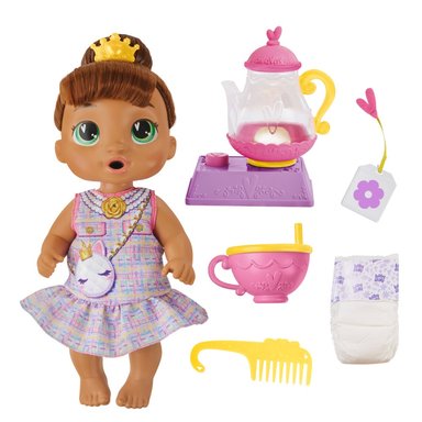 MUÑECA BABY ALIVE FIESTA DE TÉ BURBUJEANTE SOPHIA SPARKLE - 1