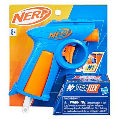 LANZADOR NERF N SERIES FLEX 2 DARDOS - 2