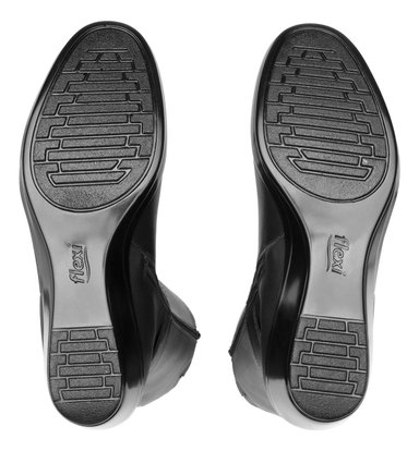 BOTAS MUJER FLEXI CUERO NEGRO YULISA 45231 - 7