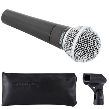 MICROFONO SHURE SM58-LC GY VOCAL DINAMICO - 2