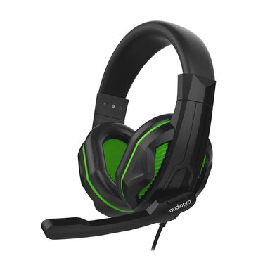 AUDIFONOS GAMER AUDIOPRO AP02007 GREEN - 1