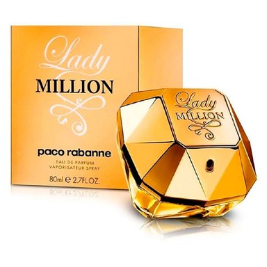 PERFUME PACO RABANNE LADY MILLION MUJER EDP 80 ML - 2