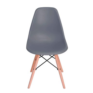 SILLA ESTILO EAMES SILVER 4 UNIDADES - 2
