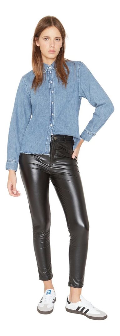 PANTALÓN MUJER JACINTA TIENDA NEGRO TOKIO - 1