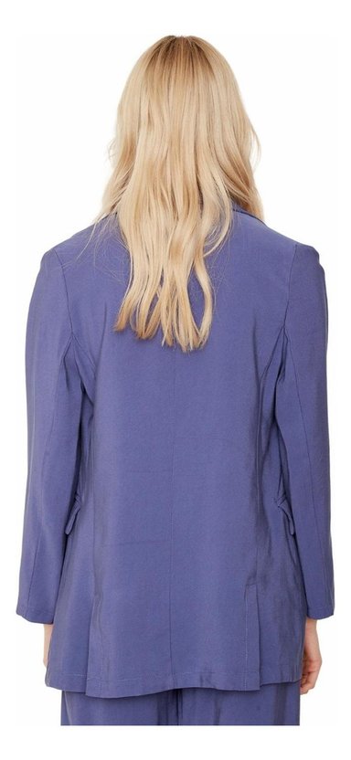 BLAZER LAURA AZUL JACINTA TIENDA - 4