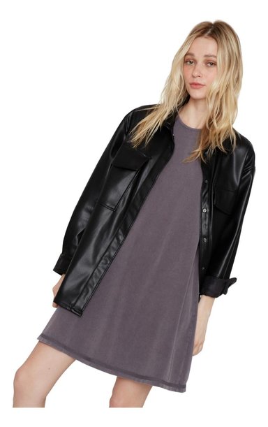 VESTIDO ELISA GRIS JACINTA TIENDA - 1