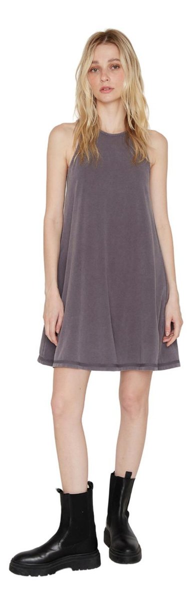 VESTIDO ELISA GRIS JACINTA TIENDA - 2