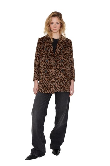 ABRIGO GRACIA ANIMAL PRINT CAMEL JACINTA TIENDA - 7